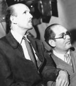 Michael Powell (left) and Emeric Pressburger